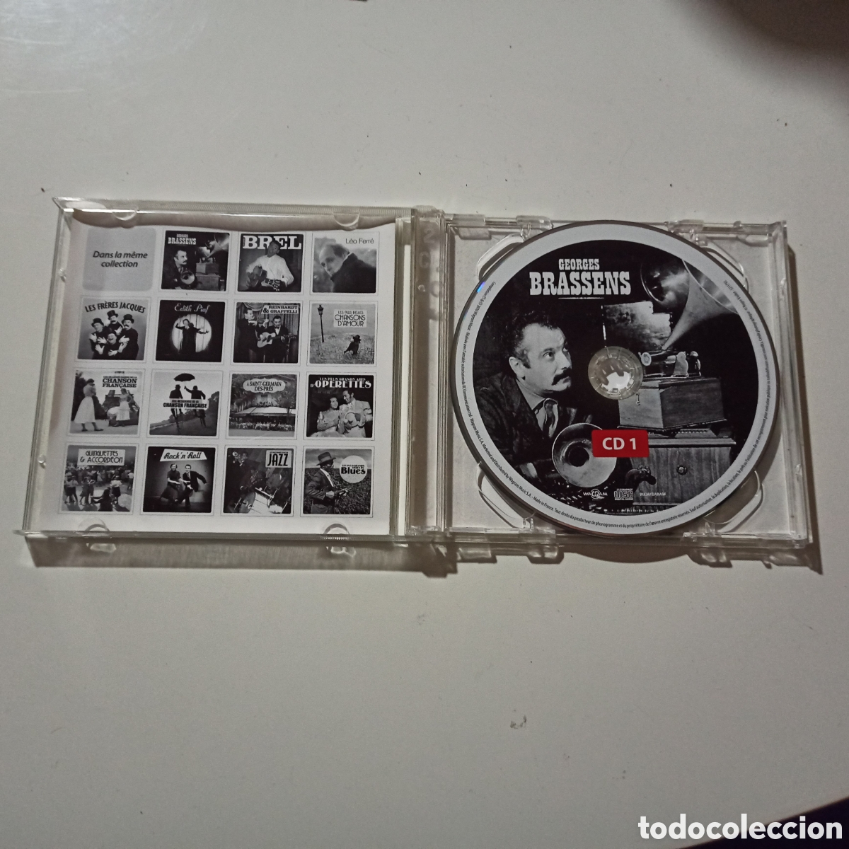 CDs de m&uacute;sica: Georges Brassens - Georges Brassens (2xCD, Comp) - Foto 2