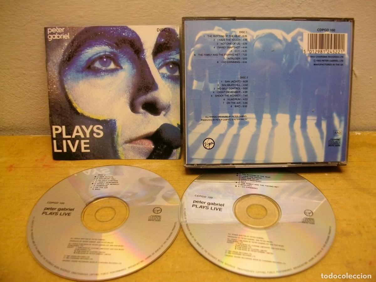 CDs de m&uacute;sica: Peter Gabriel -Plays Live 2 CD - Foto 1