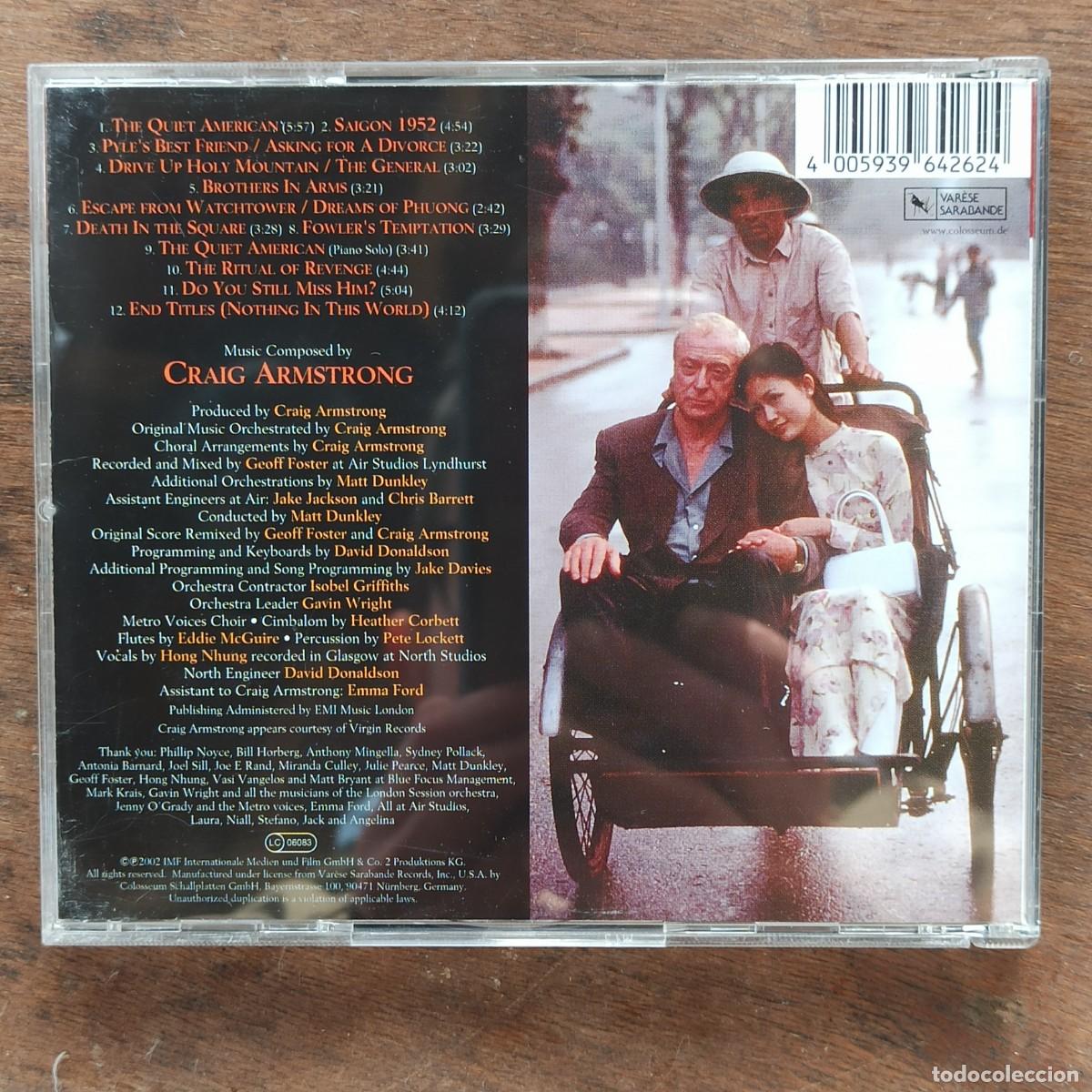 CDs de m&uacute;sica: CD Craig Armstrong &ndash; The Quiet American - Foto 2