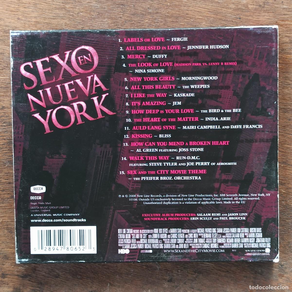 cd sex and the city (original motion picture so - Acquista CD di colonne  sonore su todocoleccion