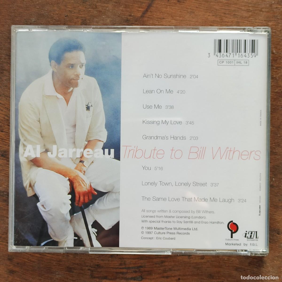 CDs de m&uacute;sica: CD Al Jarreau &ndash; Tribute To Bill Withers - Foto 2