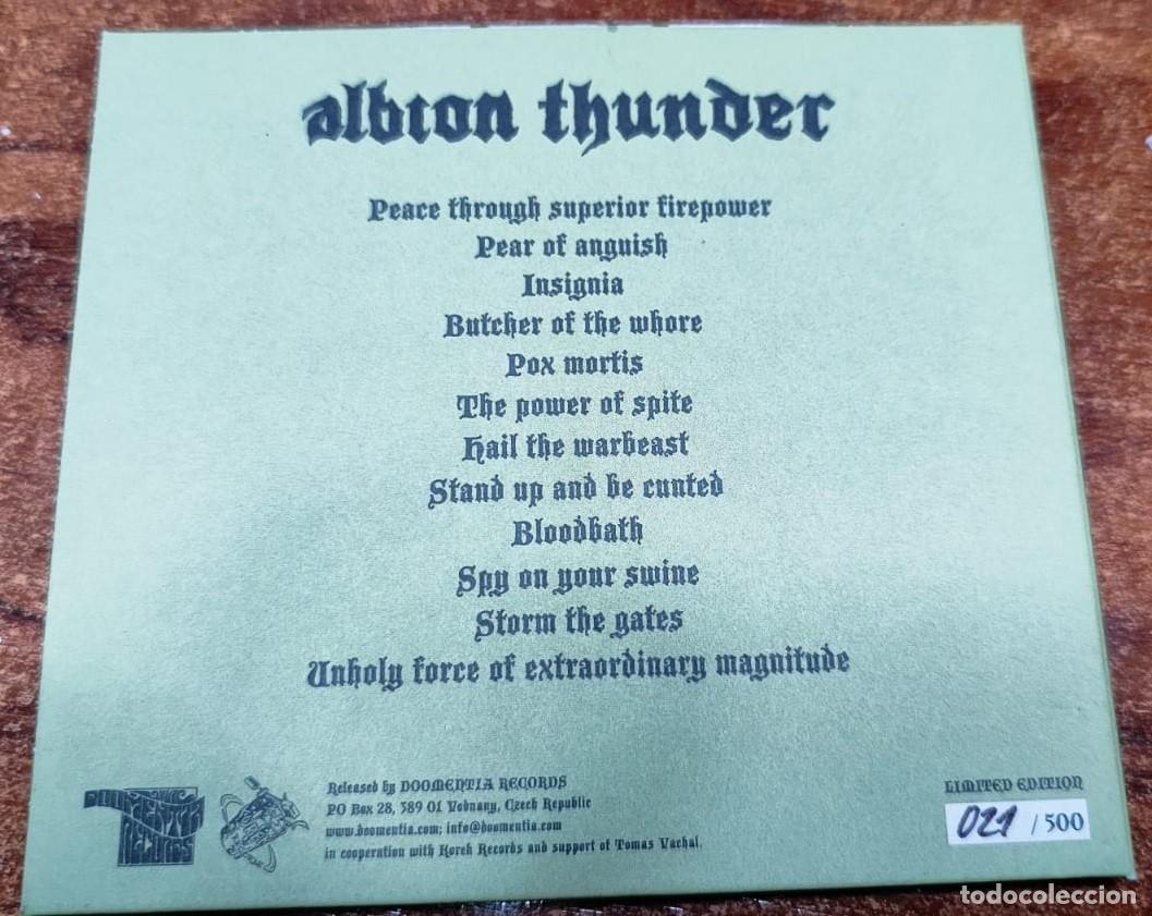 CDs de m&uacute;sica: Ravens Creed &lrm;&ndash; Albion Thunder - CD DIGIPACK - Foto 2