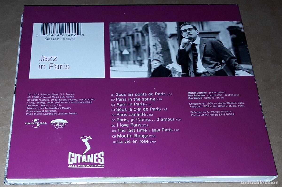CDs de m&uacute;sica: CD - MICHAEL LEGRAND - PARIS JAZZ PIANO - DIGIPACK - Foto 2