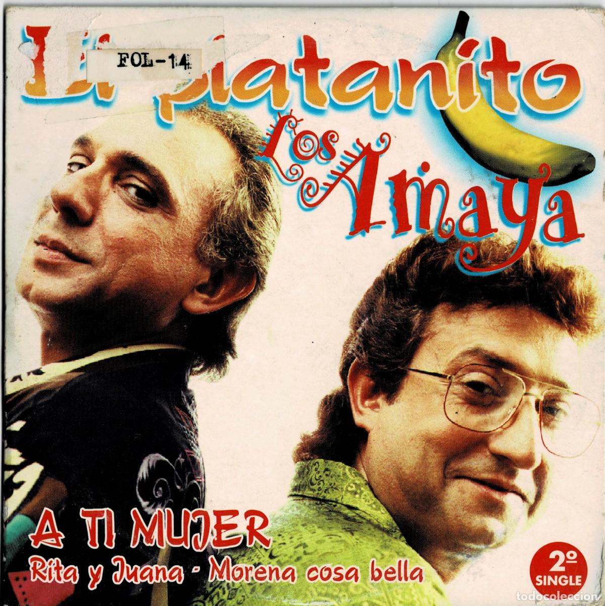 CDs de m&uacute;sica: LOS AMAYA A TI MUJER. CD-SINGLE-181 - Foto 1