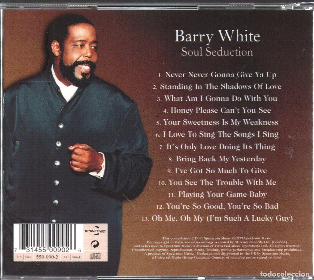 CDs de m&uacute;sica: Barry White - Soul Seduction (CD, Comp) - Foto 2