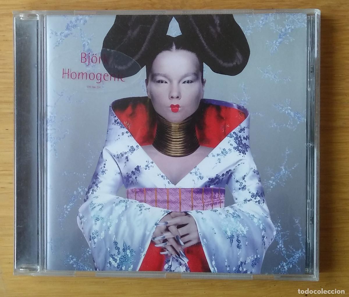 CDs de m&uacute;sica: BJ&Ouml;RK: &rdquo;HOMOGENIC&rdquo; CD 1997 -- ELECTRONIC POP - Foto 1