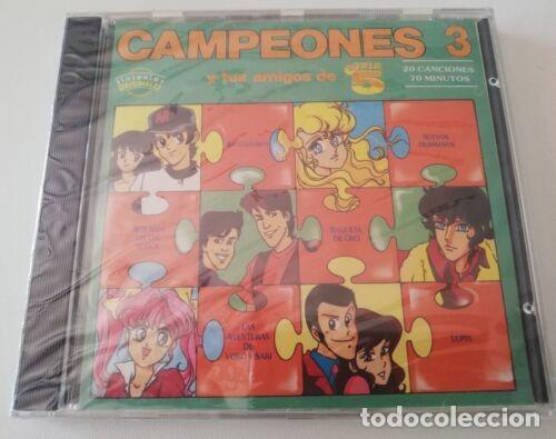 Musik-CDs: CAMPEONES 3 Y Tus Amigos De Tele 5 CD 1991 NUEVO Anime NKOTB Cristina D'Avena B&eacute;same Licia Bateadore