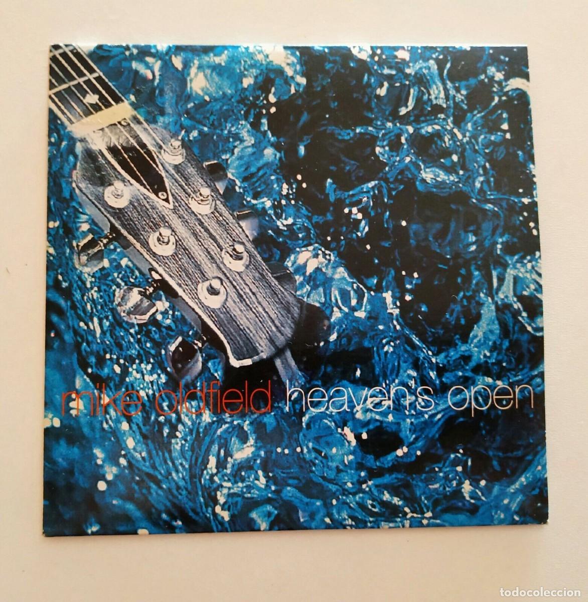 CDs de m&uacute;sica: MIKE OLDFIELD Heavens Open CD Single PROMO 1994 Elements RARO - Foto 2