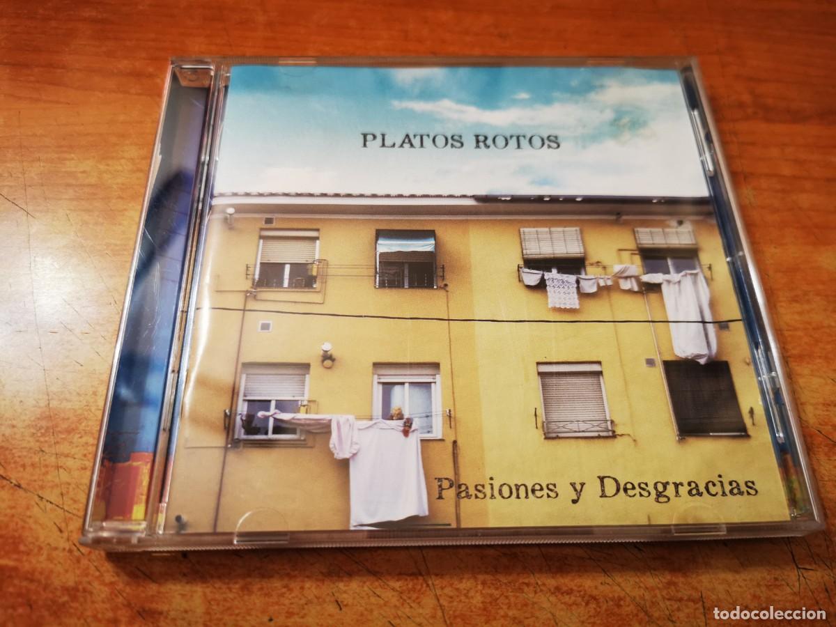 Musik-CDs: PLATOS ROTOS Pasiones y desgracias CD ALBUM DEL A&Ntilde;O 2014 CONTIENE 14 TEMAS INDIE POP