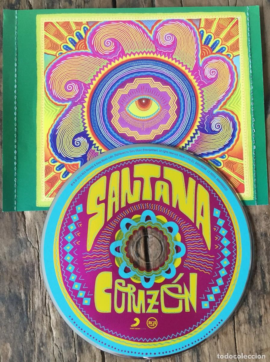 CDs de m&uacute;sica: SANTANA - CORAZ&Oacute;N (2014) - CD - Foto 3