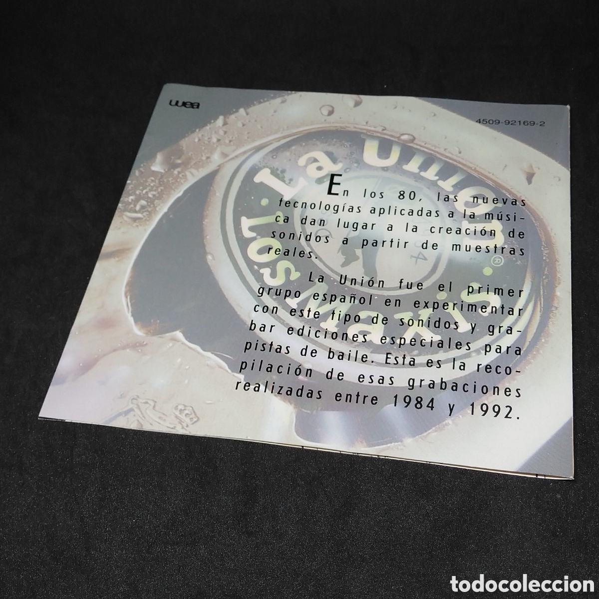 CDs de m&uacute;sica: LA UNI&Oacute;N - LOS MAXIS - CD - 1993 - DISCO VERIFICADO - Foto 4
