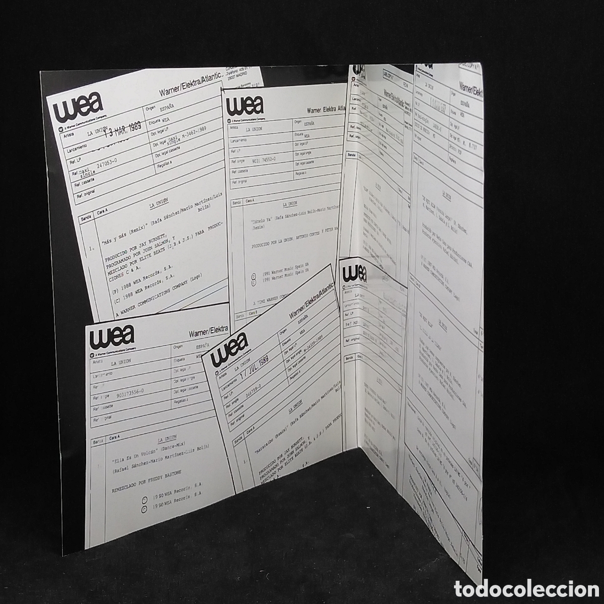 CDs de m&uacute;sica: LA UNI&Oacute;N - LOS MAXIS - CD - 1993 - DISCO VERIFICADO - Foto 5