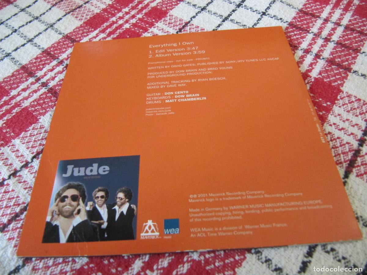 CDs de m&uacute;sica: JUDE EVERYTHING I OWN PROMO CD SINGLE - Foto 2