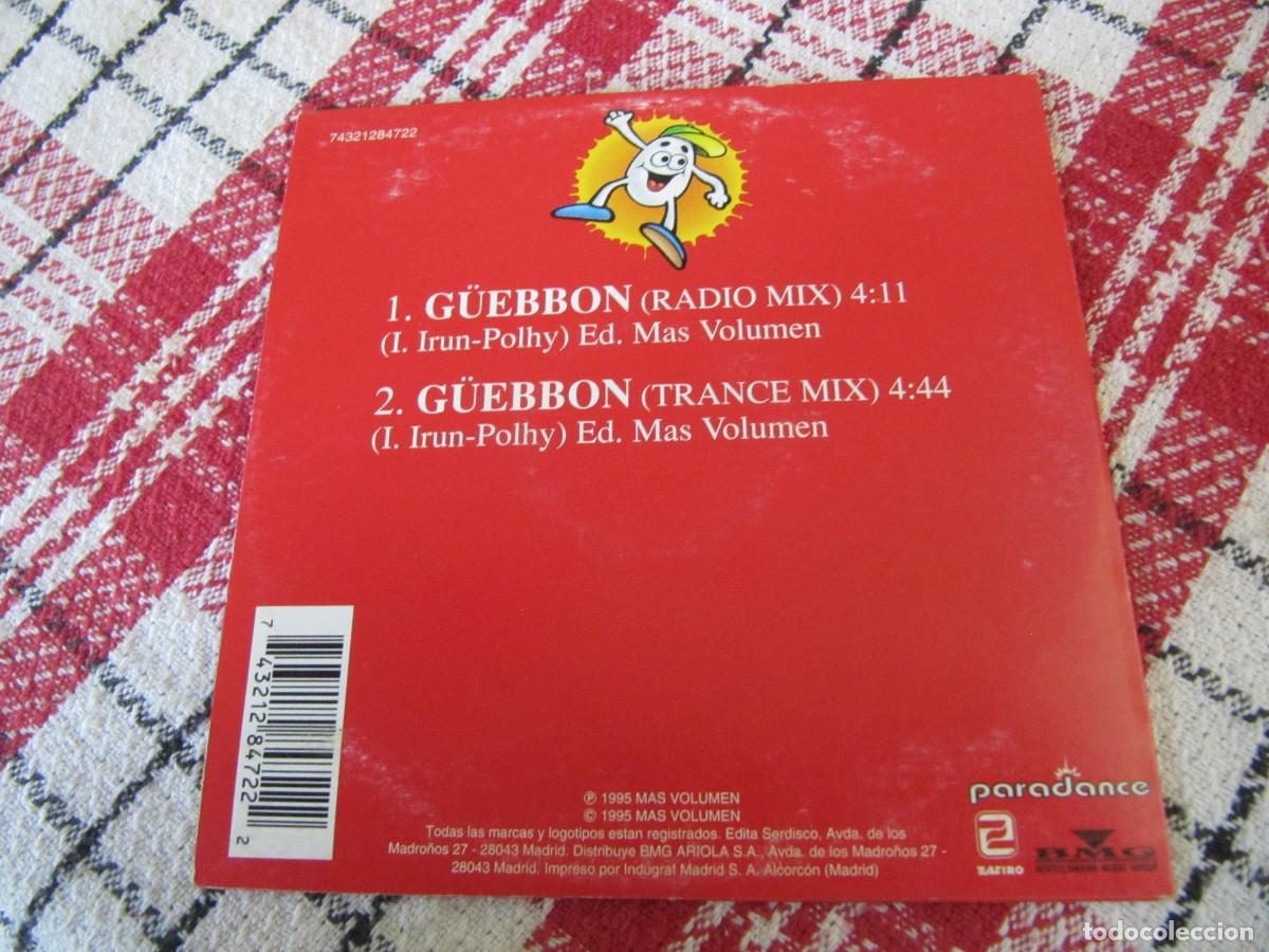 CDs de m&uacute;sica: G&Uuml;EBBON / G&Uuml;EBBON (CD SINGLE 1995) - Foto 2
