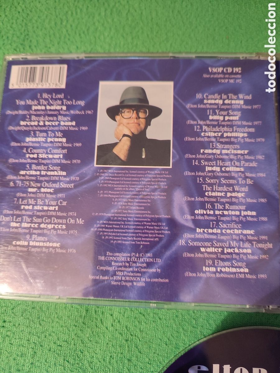 CDs de m&uacute;sica: Elton John - Songbook - Foto 3