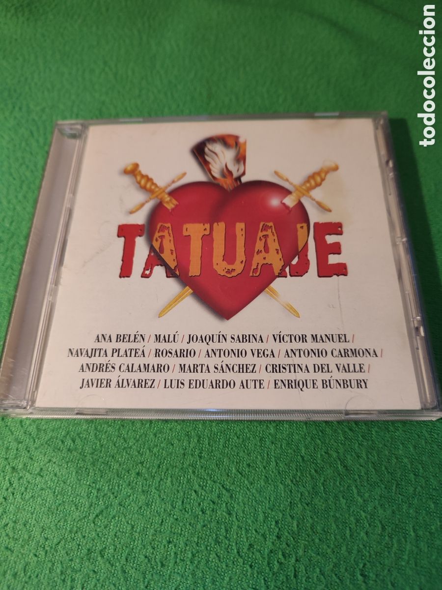 CDs de m&uacute;sica: Tatuaje - Varios Edici&oacute;n 1999 - Foto 1