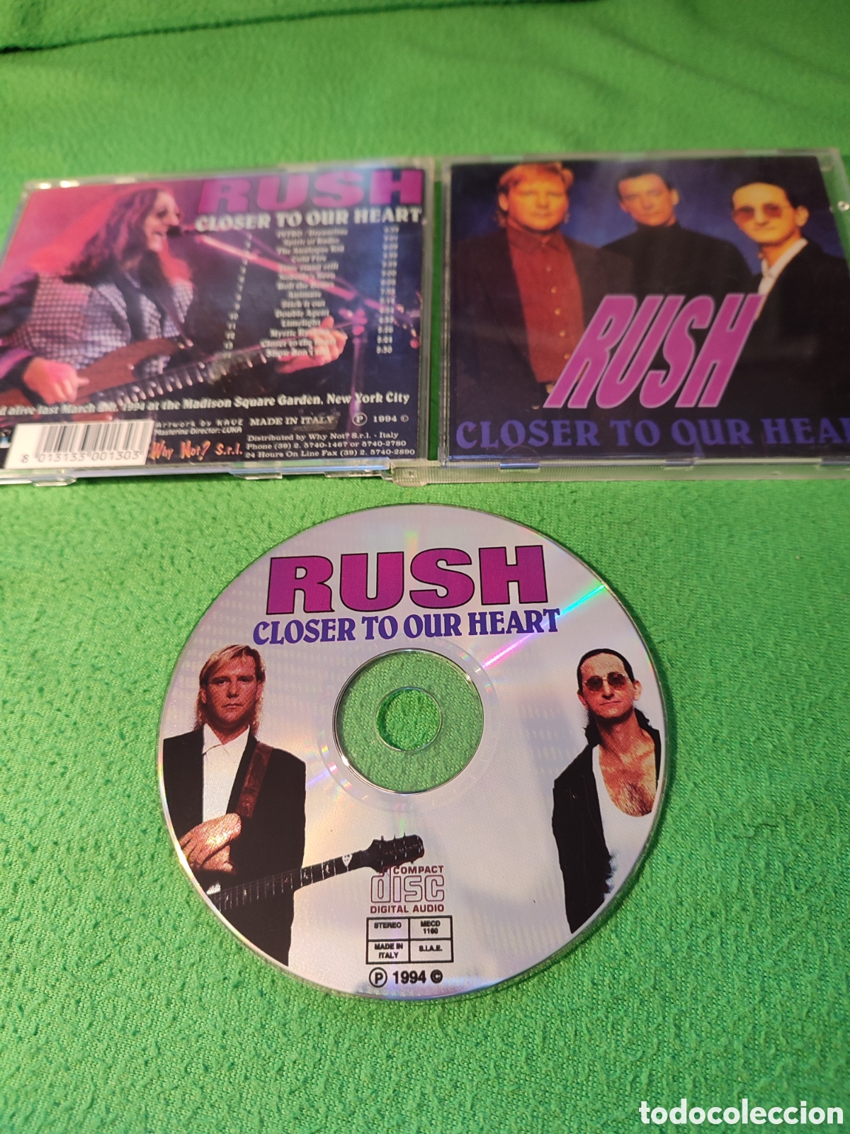 CDs de m&uacute;sica: Rush - Closer to our heart - Foto 2