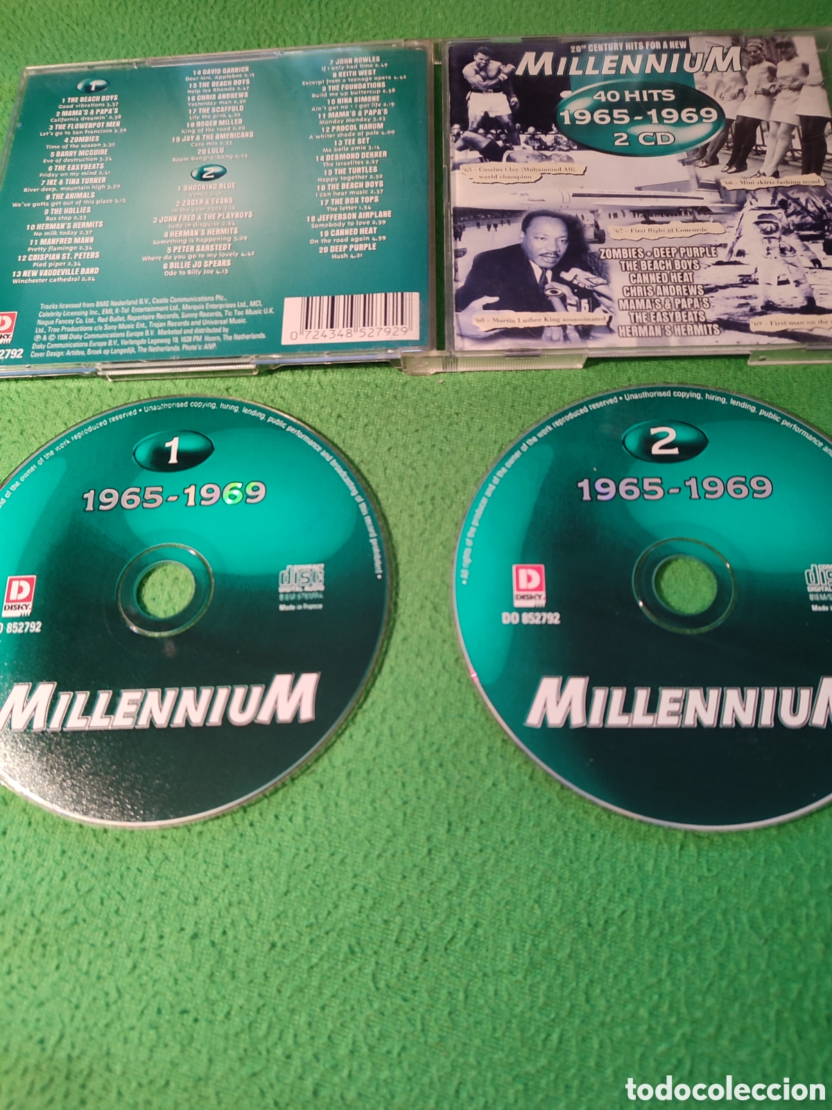 CDs de m&uacute;sica: Millenium 40 hits 1965-1969 - Foto 2