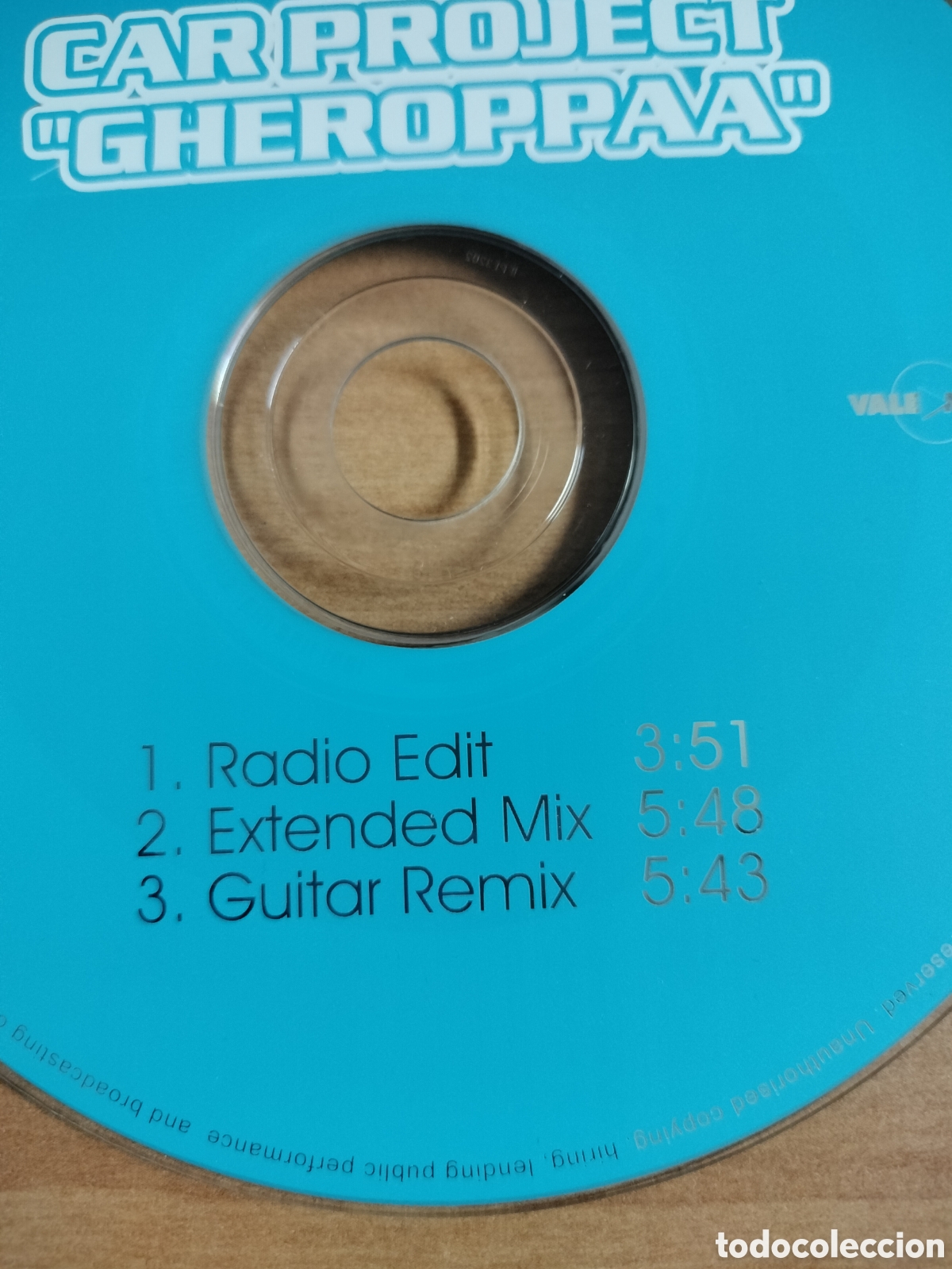 CDs de m&uacute;sica: Car project - Gheroppaa - CD single 3 canciones - Foto 2