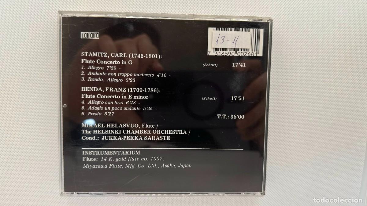 CDs de m&uacute;sica: Stamitz, Benda: Flute concerto - Foto 2