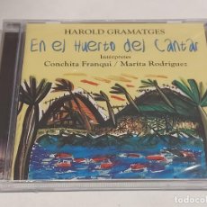 CDs de Música: HAROLD GRAMATGES-CONCHITA FRANQUI-MARITA RODRÍGUEZ / EN EL HUERTO DEL CANTAR / POESÍA FOLK / PRECINT