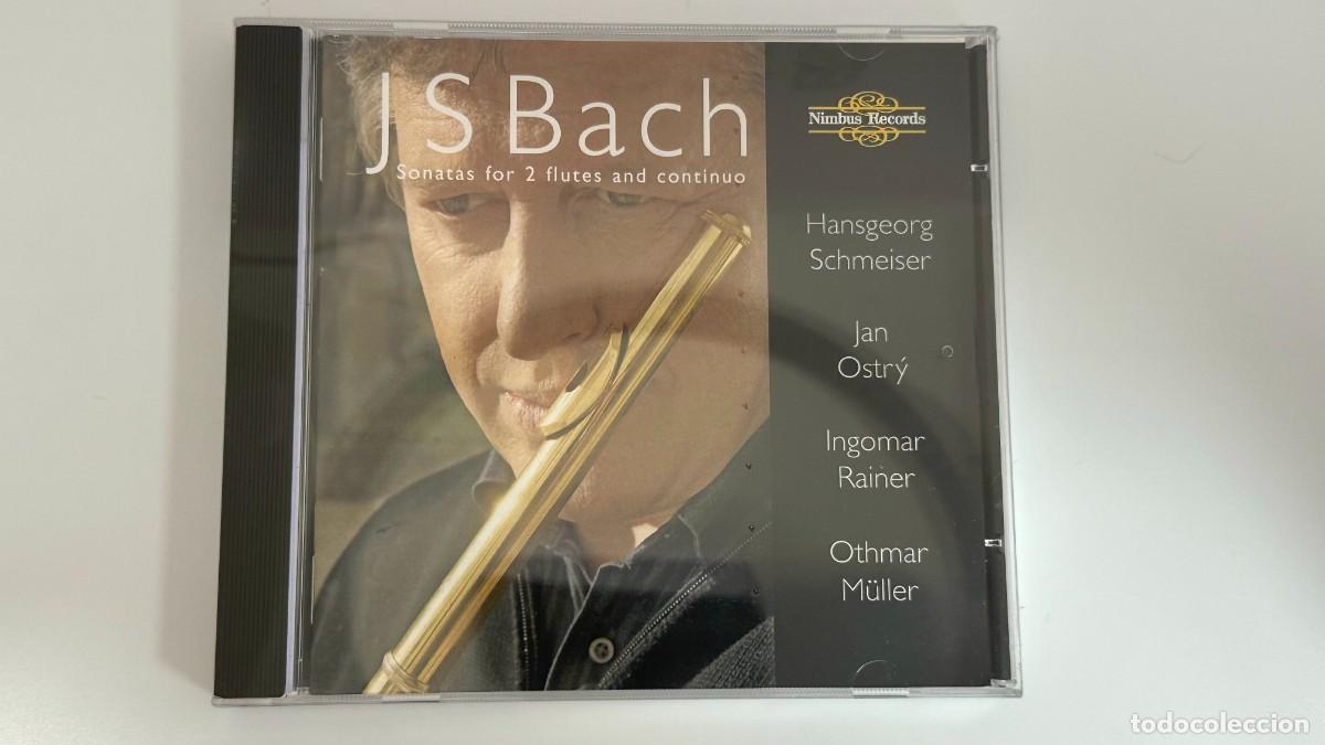 CDs de m&uacute;sica: J. S. Bach - Sonatas for 2 flutes - Foto 1