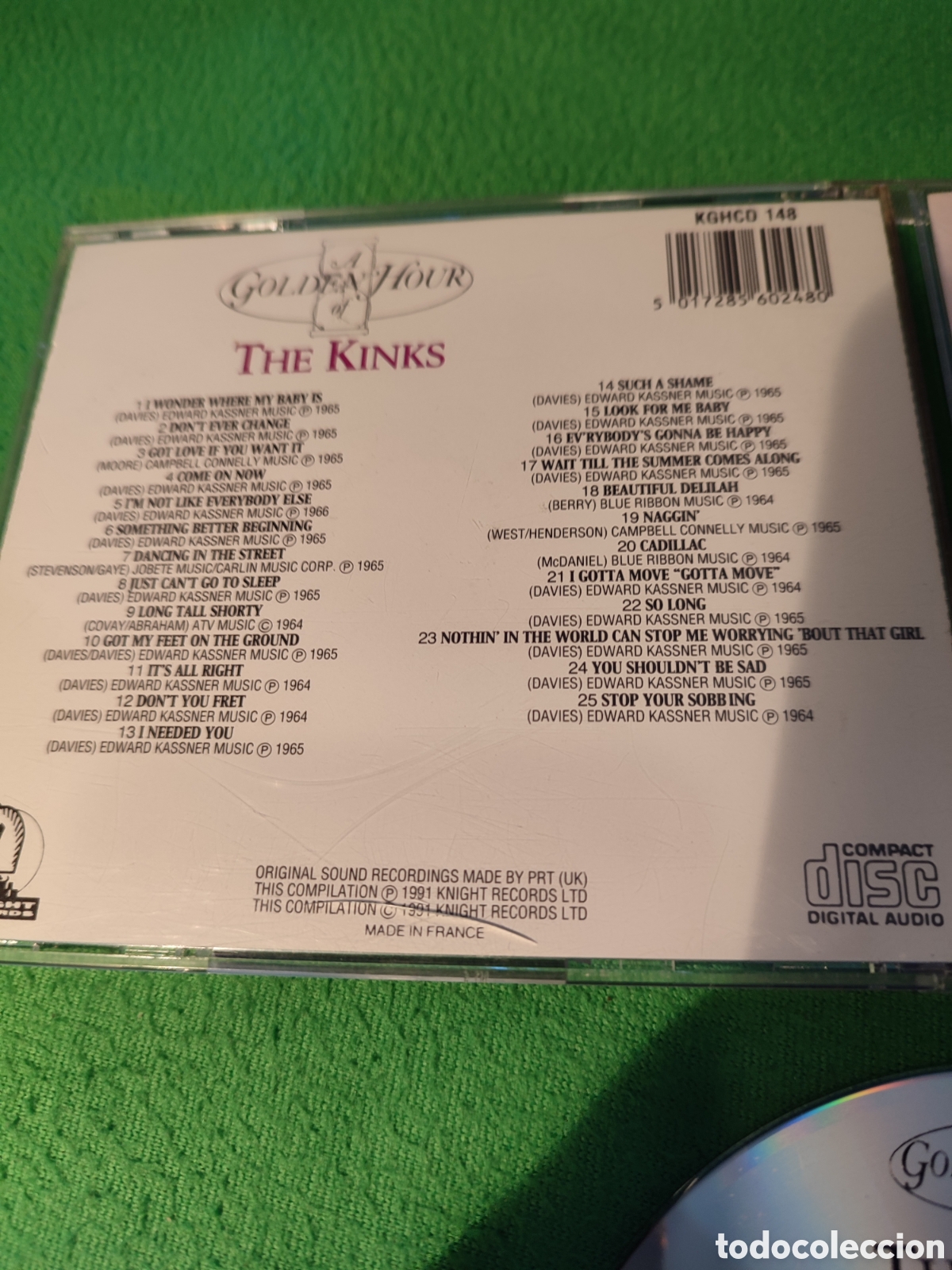 CDs de m&uacute;sica: The Kinks - A gold hour - Foto 3