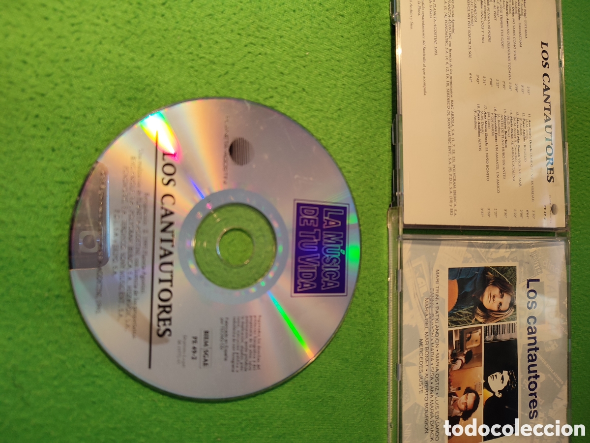 CDs de m&uacute;sica: Los Cantautores - Varios - Foto 2