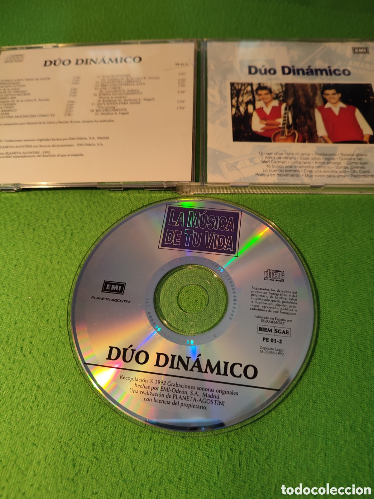 CDs de m&uacute;sica: D&uacute;o Din&aacute;mico - Same edici&oacute;n planeta - Foto 2