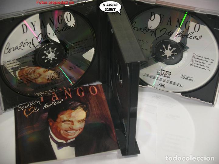 CDs de m&uacute;sica: Dyango, Coraz&oacute;n de Bolero, doble, 2 CD + libreto, EMI 1990 - Foto 3
