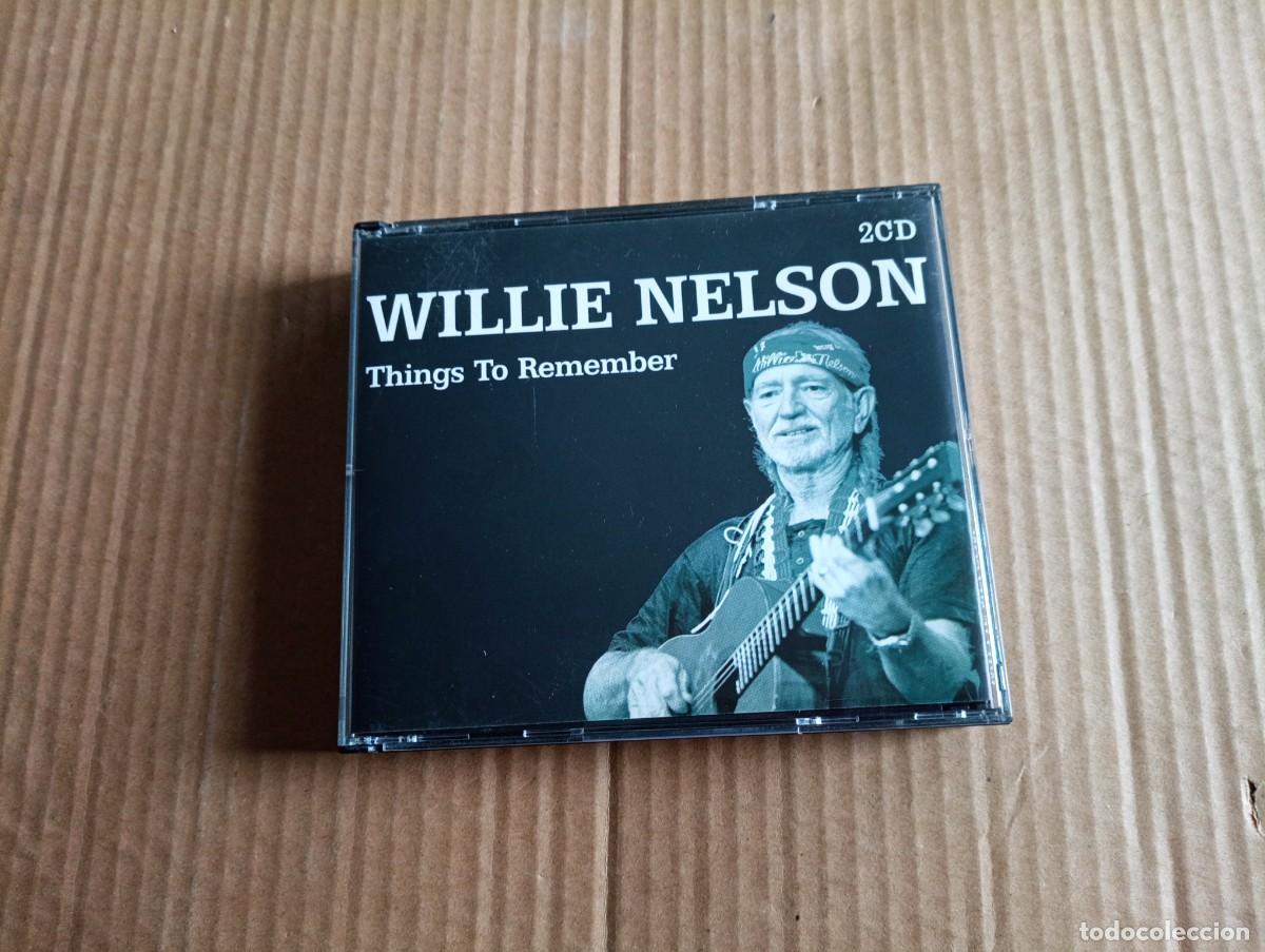 CDs de m&uacute;sica: WILLIE NELSON - THINGS TO REMEMBER DOBLE CD BOX 2001 - Foto 1
