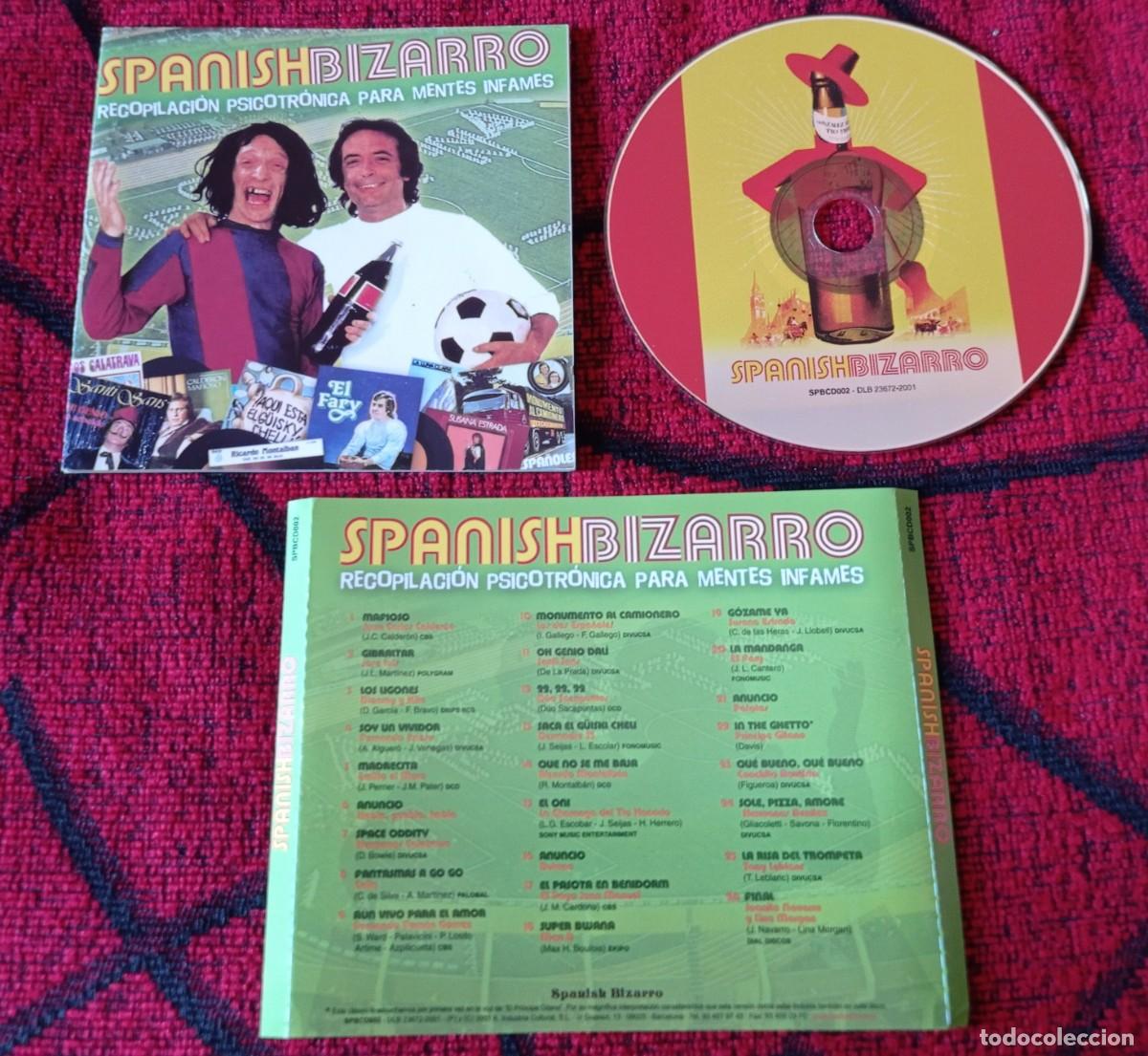 CDs de m&uacute;sica: SPANISH BIZARRO ** Recopilaci&oacute;n Psicotr&oacute;nica Para Mentes Infames ** CD 2001