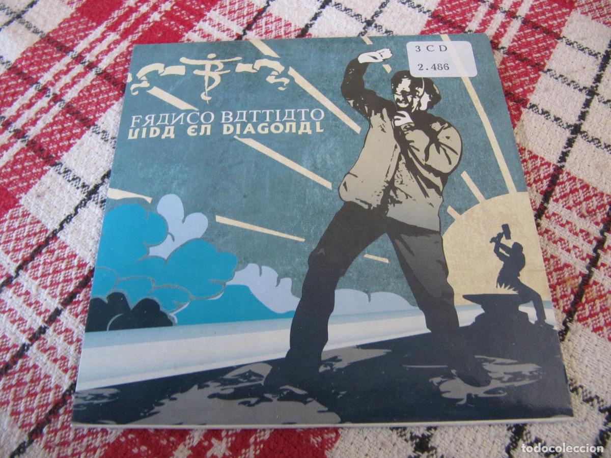 CDs de m&uacute;sica: Franco Battiato - Vida en diagonal - cd promocional - Foto 1