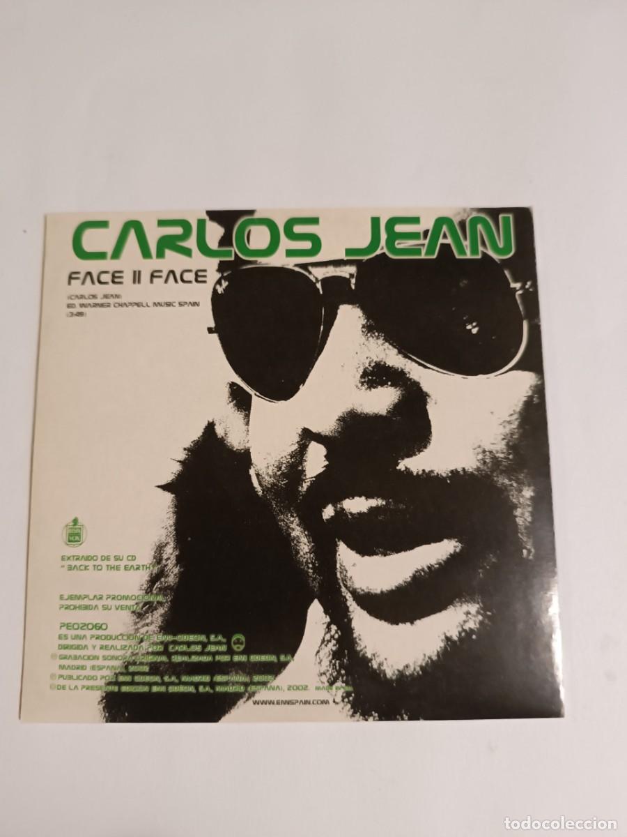 CDs de m&uacute;sica: Carlos Jean / Face II Face (CD Single) (Pop) - Foto 1