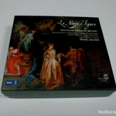 CDs de Música: LE NOZZE DI FIGARO - MOZART / CONCERTO KÖLN / RENÉ JACOBS - 3 CD+LIBRETO HARMONIA MUNDI 2004 N MINT