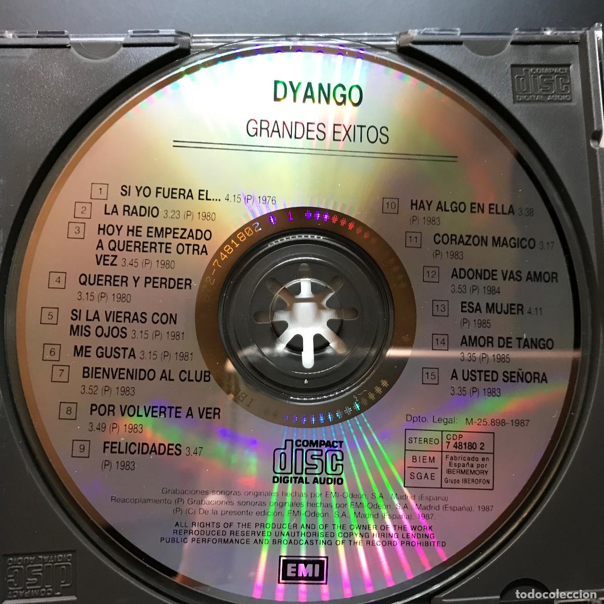CDs de m&uacute;sica: Dyango ● Grandes Exitos ● CD, Compilation - Foto 3