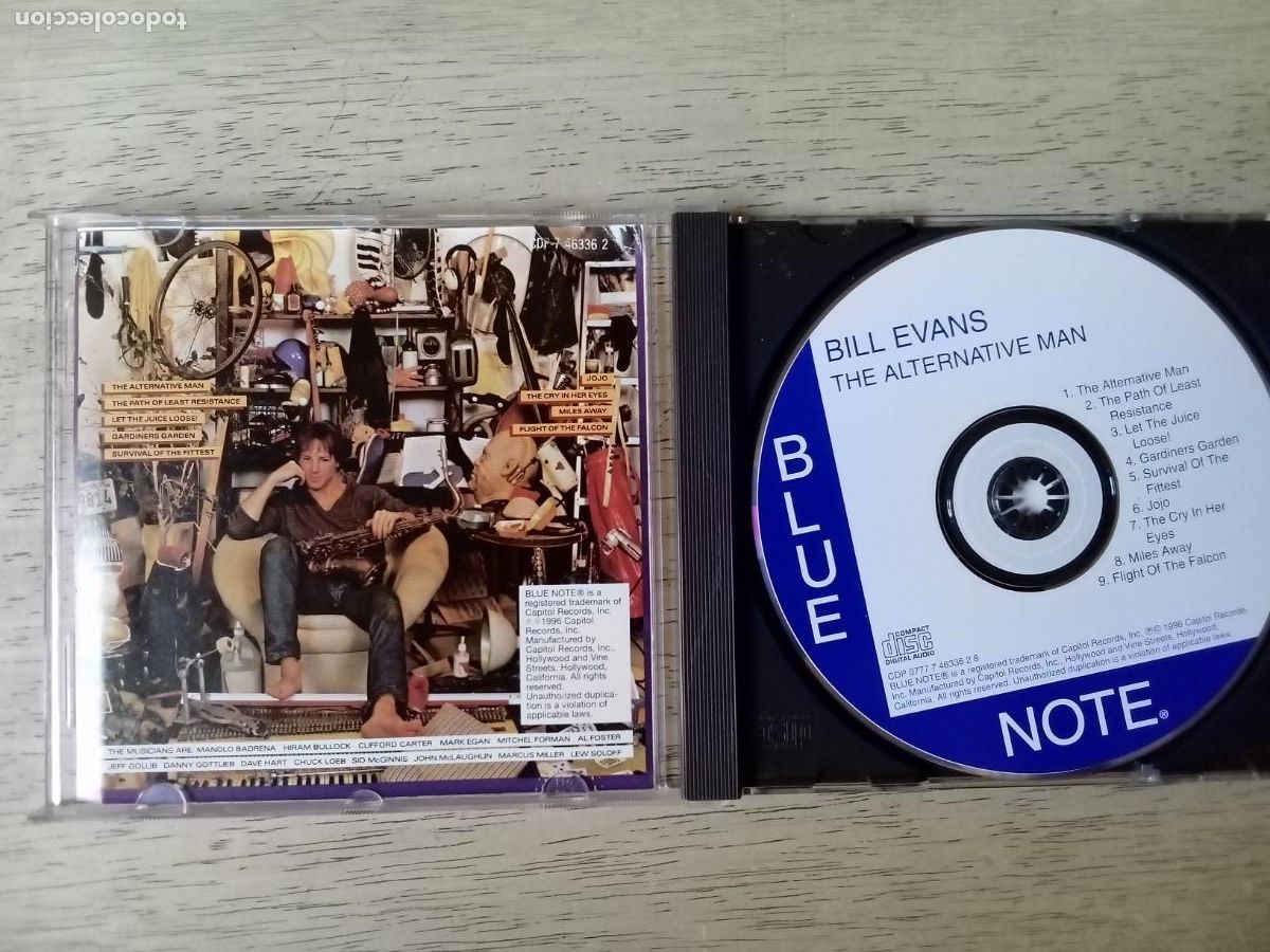 CDs de m&uacute;sica: Bill Evans &lrm;&ndash; The Alternative Man. CD - Foto 3
