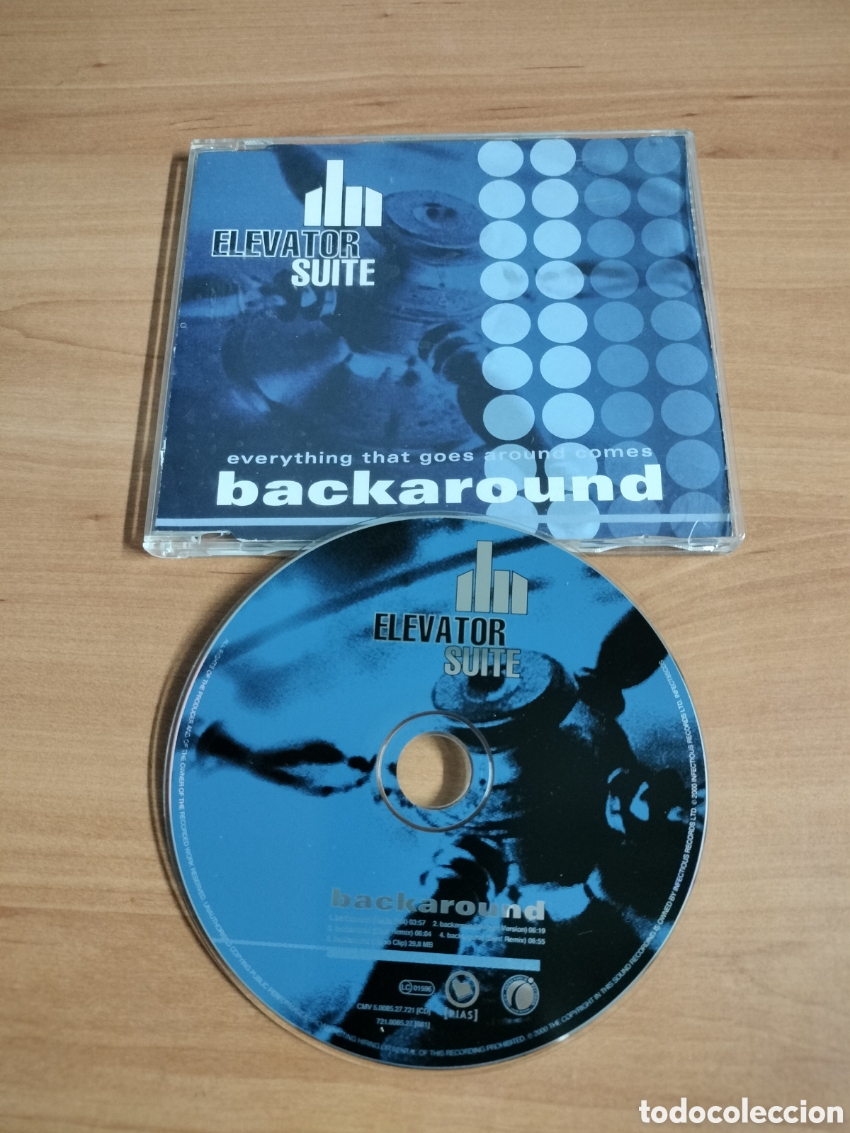 CDs de m&uacute;sica: Elevator suite - Backaround - CD single 1 canci&oacute;n - Foto 1