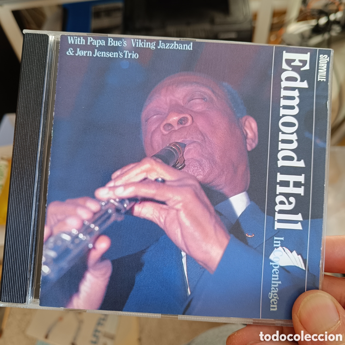CDs de m&uacute;sica: Edmond Hall With Papa Bue's Viking Jazz Band & J&oslash;rn Jensen's Trio &lrm;&ndash; In Copenhagen