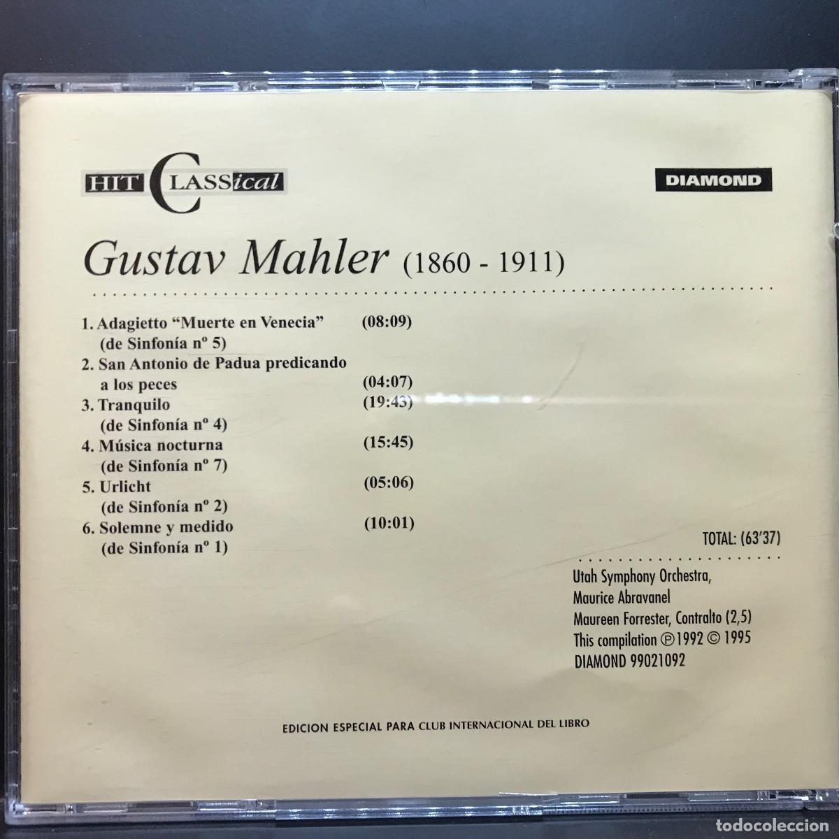 CDs de m&uacute;sica: Hit Classical Collection ● Mahler ● CD, Compilation - Foto 3