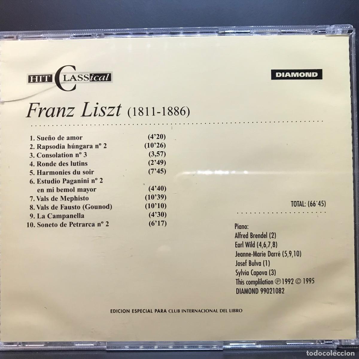 CDs de m&uacute;sica: Hit Classical Collection ● Liszt ● CD, Compilation - Foto 3