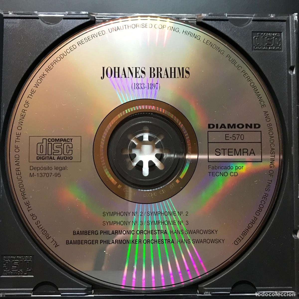 CDs de m&uacute;sica: Hit Classical Collection ● Brahms: Sinfonias 2 y 3 ● CD, Compilation - Foto 2
