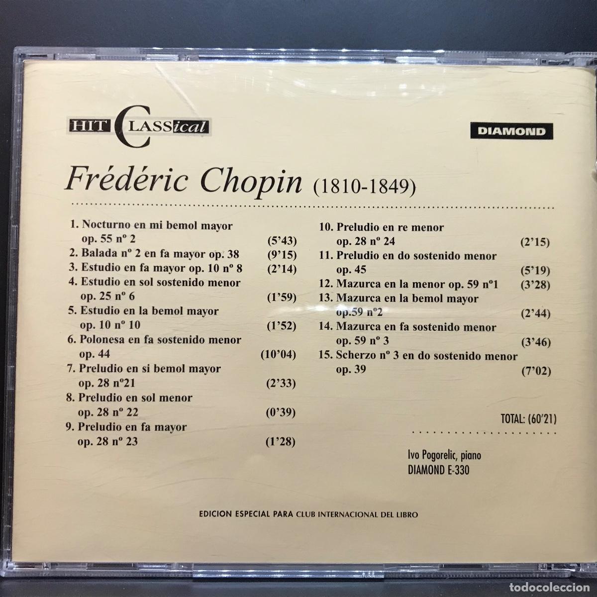 CDs de m&uacute;sica: Hit Classical Collection ● Chopin: Preludios ● CD, Compilation - Foto 3