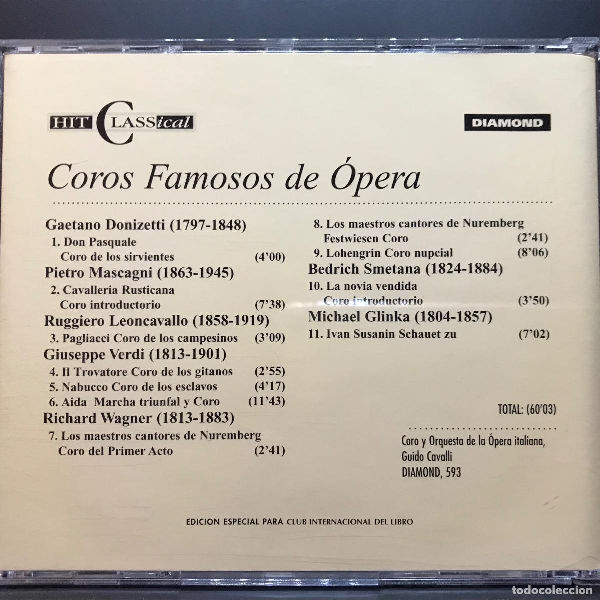CDs de m&uacute;sica: Hit Classical Collection ● Coros Famosos de &Oacute;pera ● CD, Compilation - Foto 3