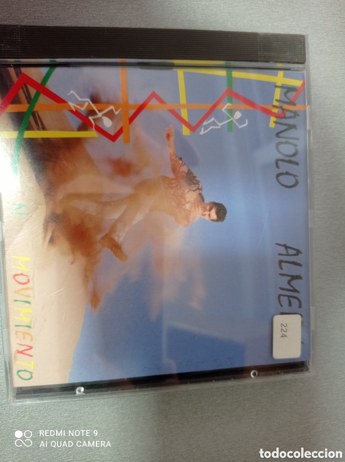 CDs de m&uacute;sica: Manolo Almeida en movimiento - Foto 1
