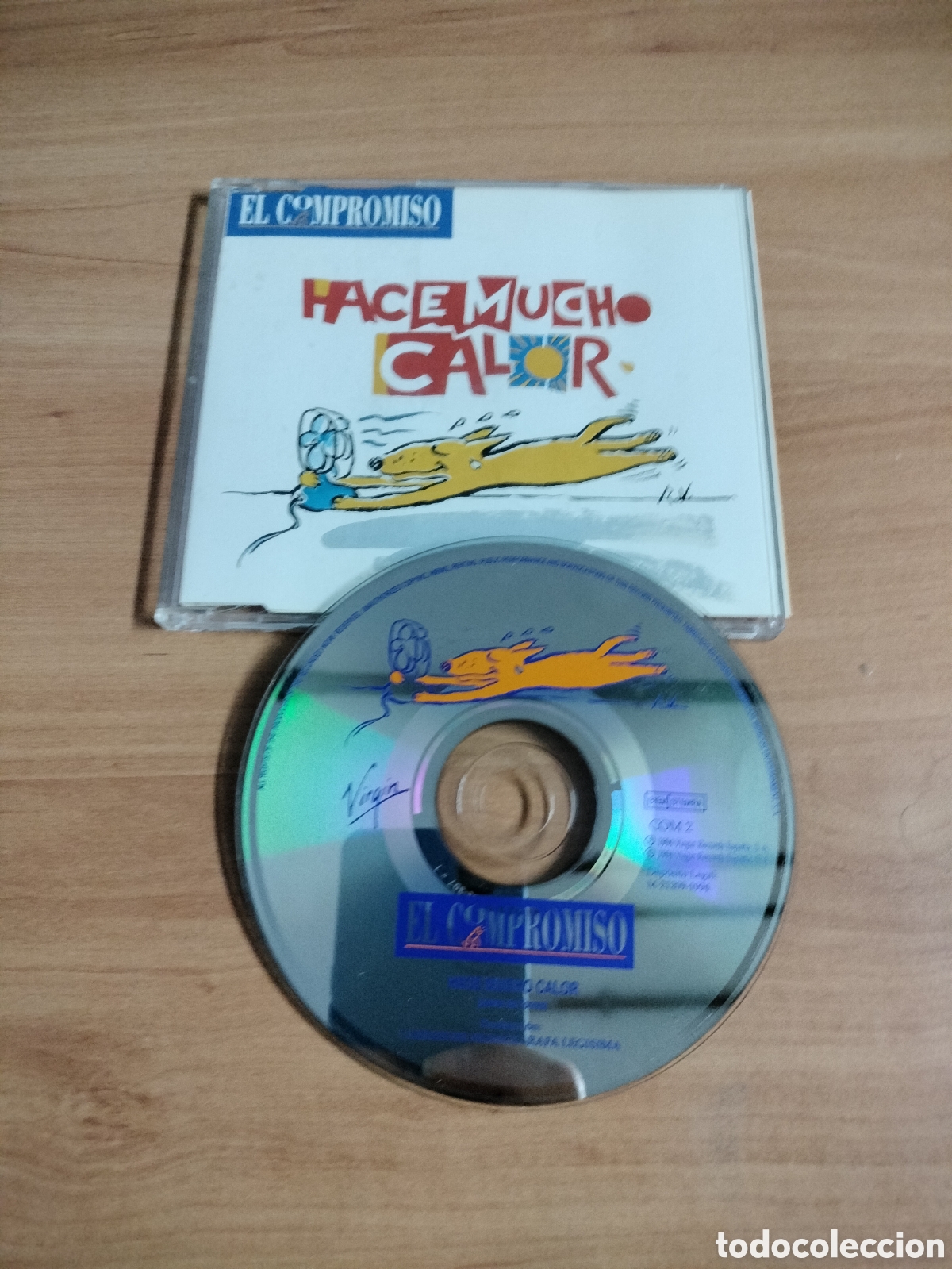 CDs de m&uacute;sica: El compromiso - Hace mucho calor - CD single 1 canci&oacute;n - Foto 1