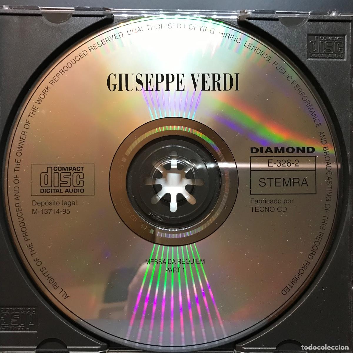 CDs de m&uacute;sica: Hit Classical Collection ● Verdi: Misa de Requiem - 1 ● CD, Compilation - Foto 2