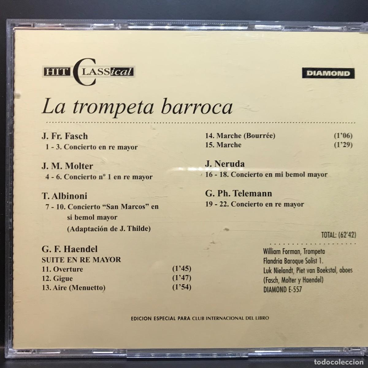 CDs de m&uacute;sica: Hit Classical Collection ● La Trompeta Barroca ● CD, Compilation - Foto 3