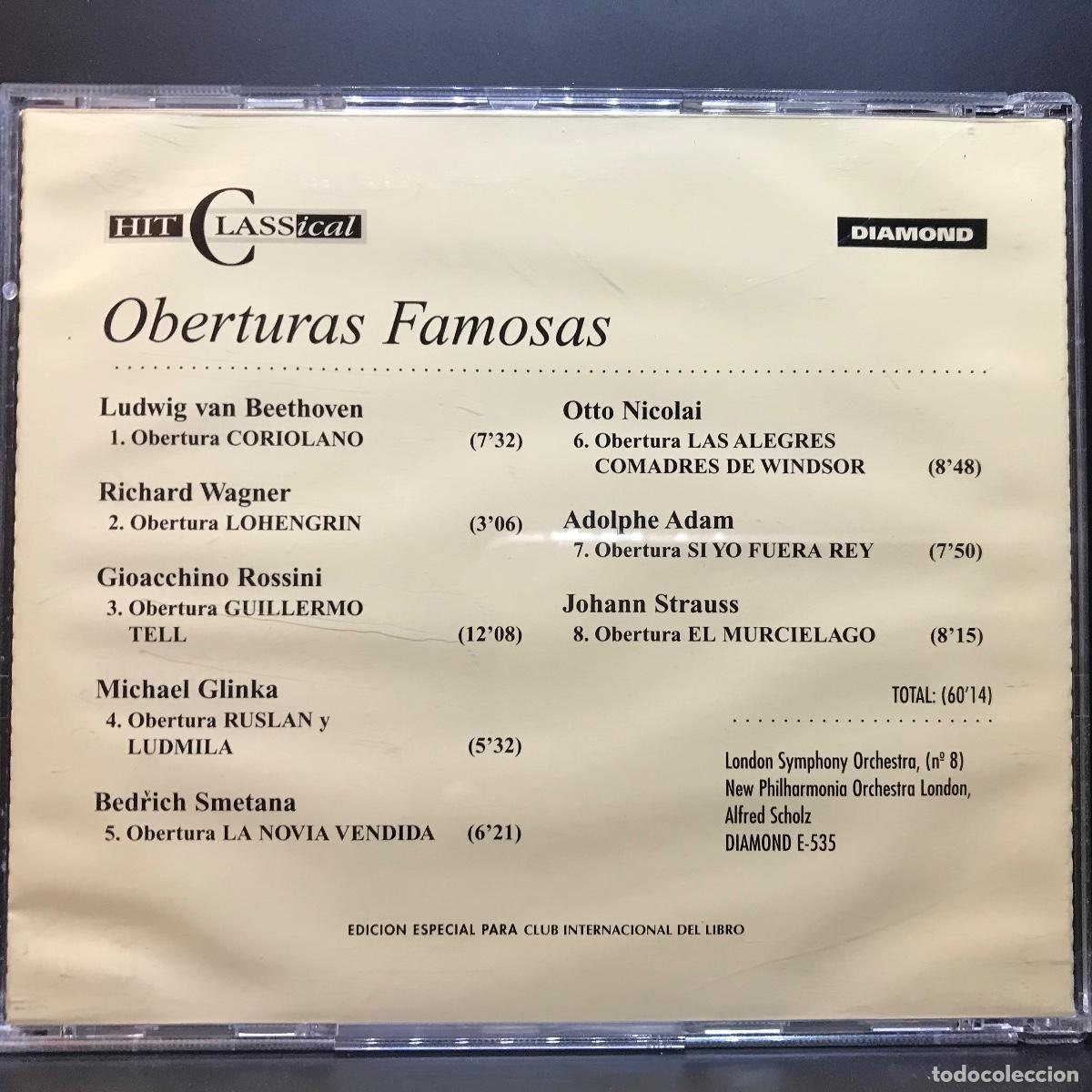 CDs de m&uacute;sica: Hit Classical Collection ● Oberturas Famosas ● CD, Compilation - Foto 3