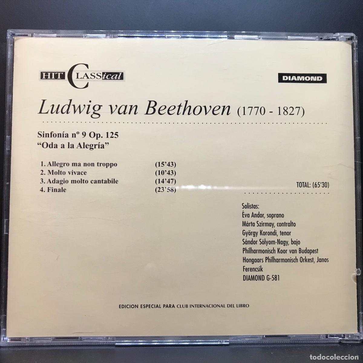 CDs de m&uacute;sica: Hit Classical Collection ● Beethoven: Symphony #9 ● CD, Compilation - Foto 3